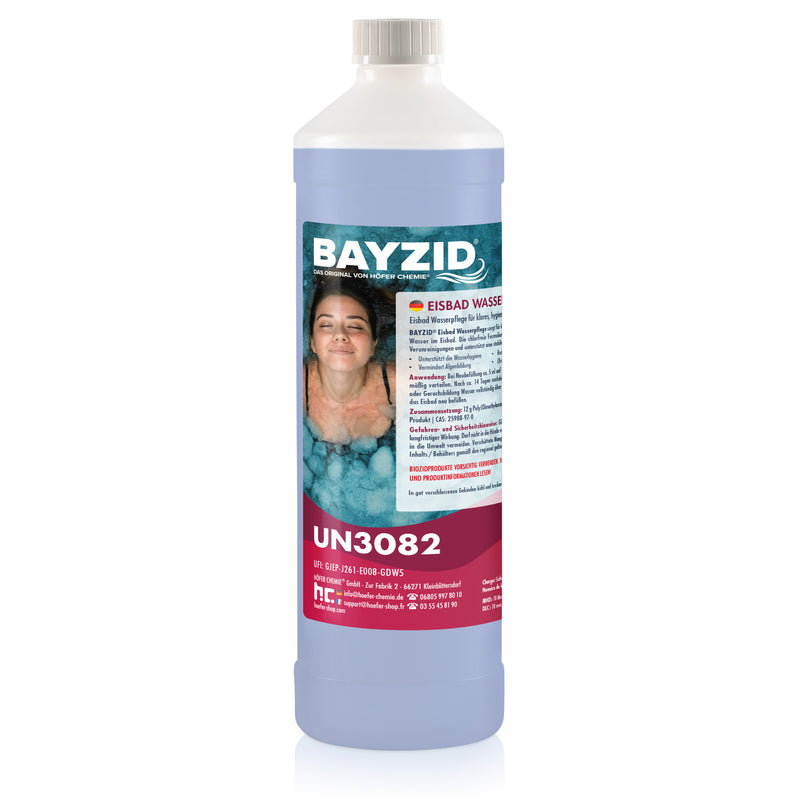 1 L BAYZID® Eisbad Wasserpflege Chlorfrei