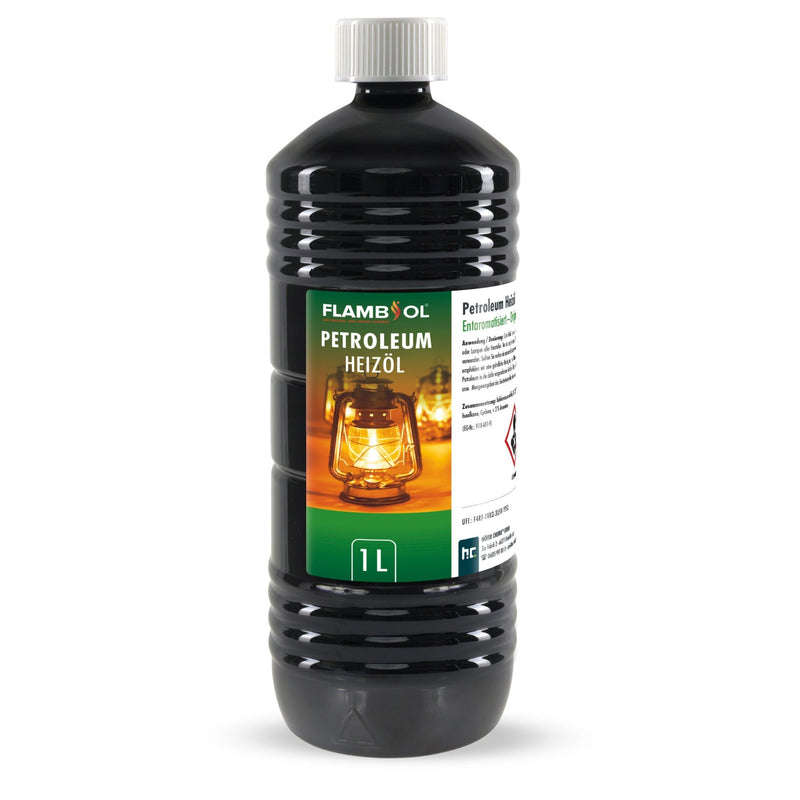 1 L FLAMBIOL® Petroleum Heizöl in Flaschen - Höfer Chemie GmbH
