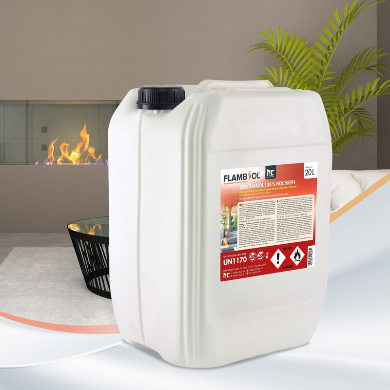 20 L FLAMBIOL® Bioethanol 100% Hochrein - Höfer Chemie GmbH