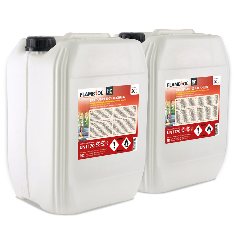 20 L FLAMBIOL® bio-ethanol 100% hoogzuiver