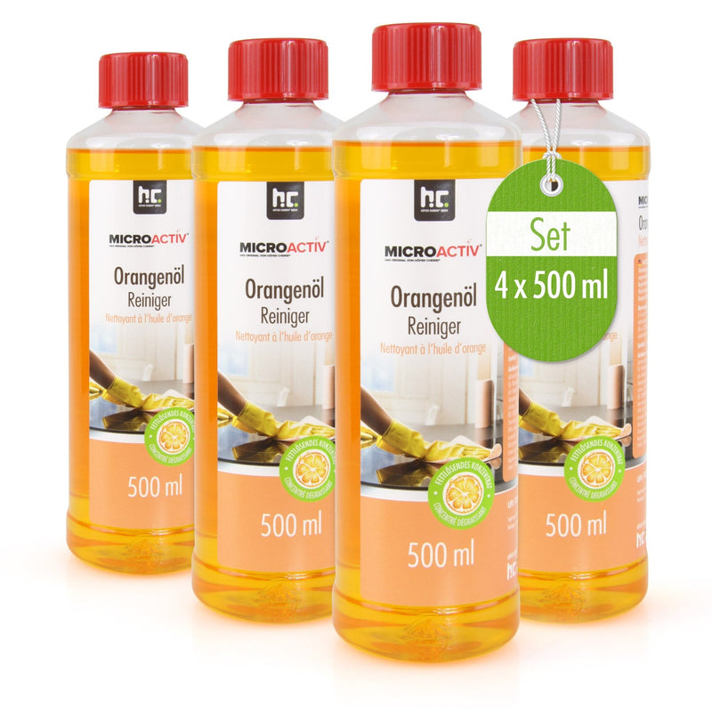 500 ml Microactiv® Orangenöl Reiniger Konzentrat in Flasche - Höfer Chemie GmbH