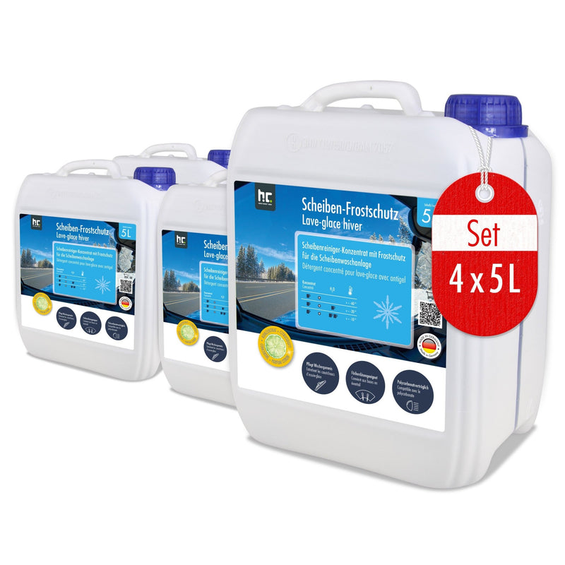 5 L Premium Scheiben Frostschutz -60 Grad Konzentrat - Höfer Chemie GmbH