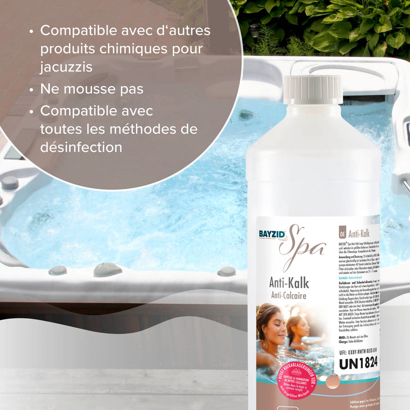 1 L BAYZID® SPA Anti-Kalk für Whirlpools - Höfer Chemie GmbH