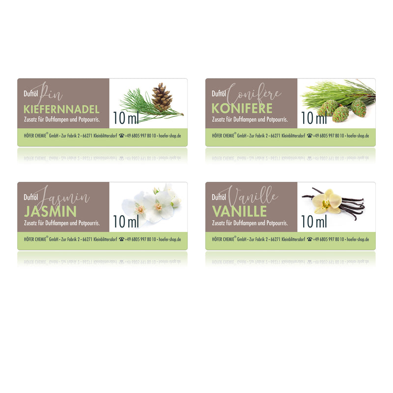 4 x 10 ml BAYZID® SPA geurolieset nr. 8