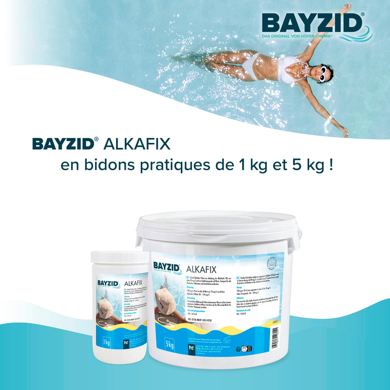 1 kg BAYZID® Alkafix zur Anhebung der Alkalinität (TA) - Höfer Chemie GmbH
