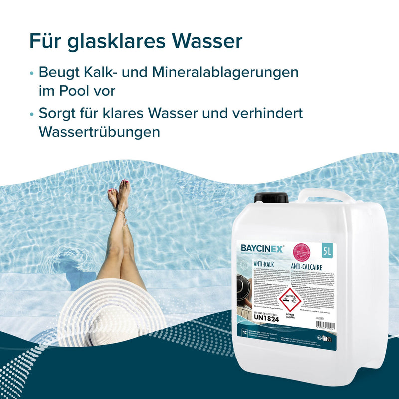 5 L BAYCINEX® Anti-Kalk für Pools - Höfer Chemie GmbH