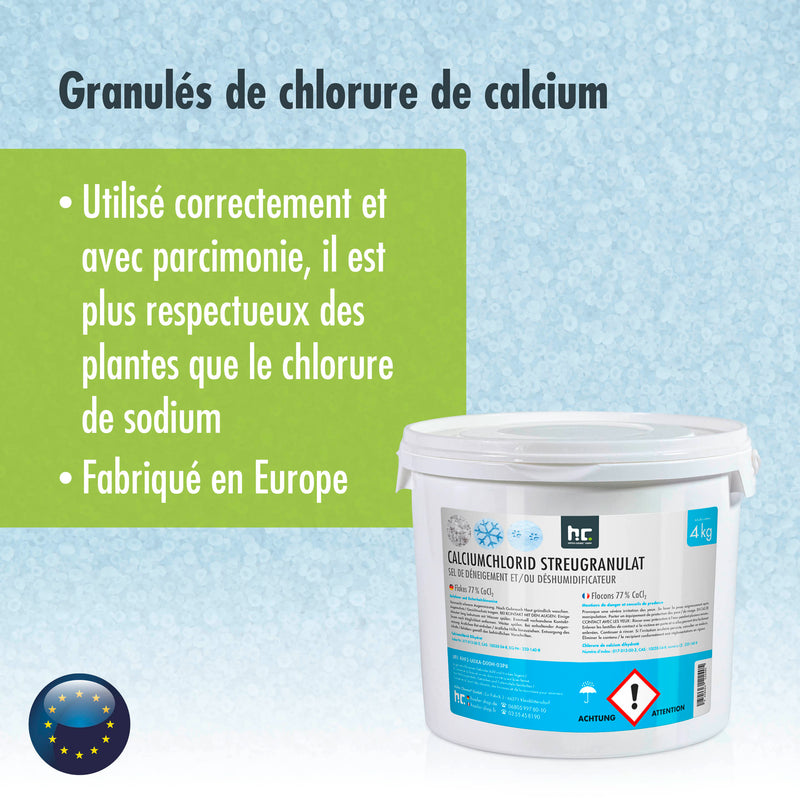4 kg de Chlorure de Calcium