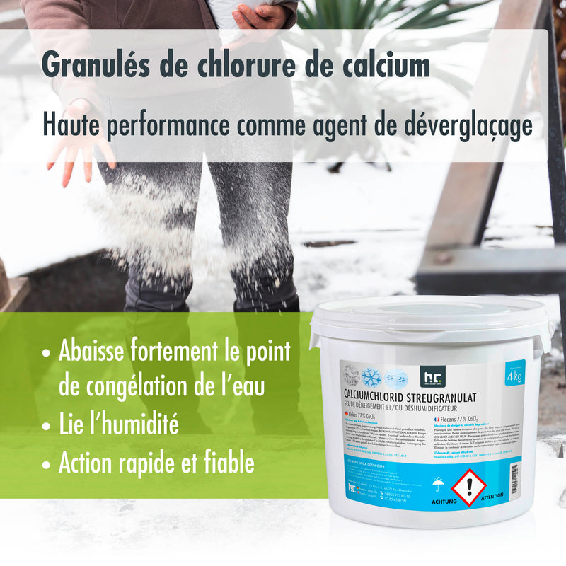4 kg de Chlorure de Calcium