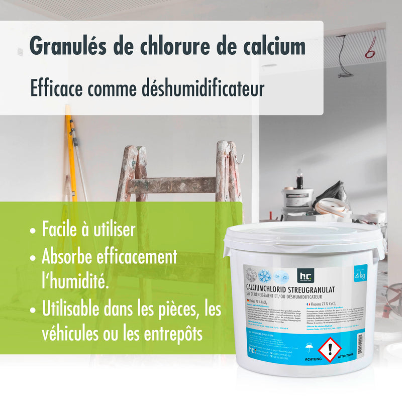4 kg de Chlorure de Calcium