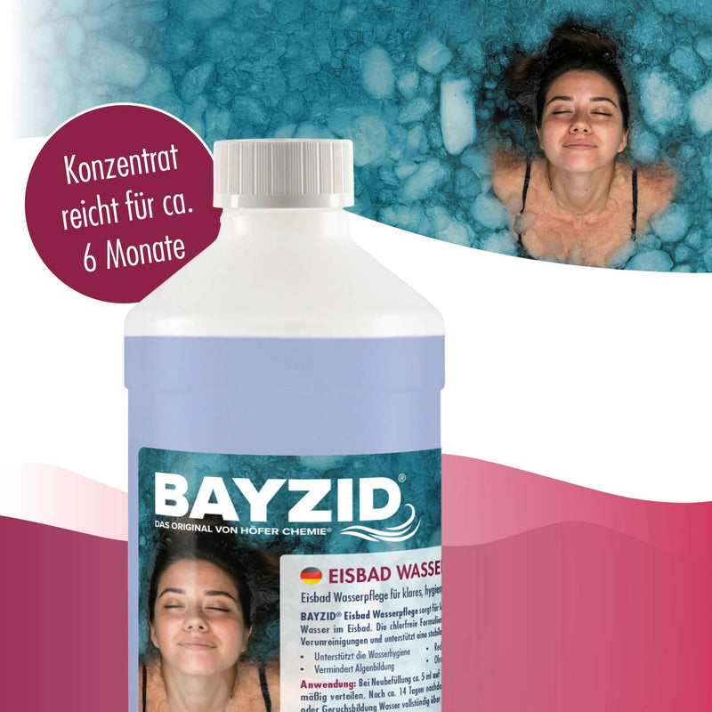 1 L BAYZID® Eisbad Wasserpflege Chlorfrei - Höfer Chemie GmbH