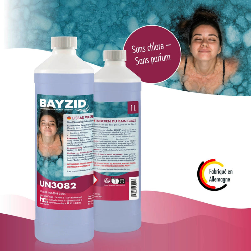 1 L BAYZID® Eisbad Wasserpflege Chlorfrei - Höfer Chemie GmbH