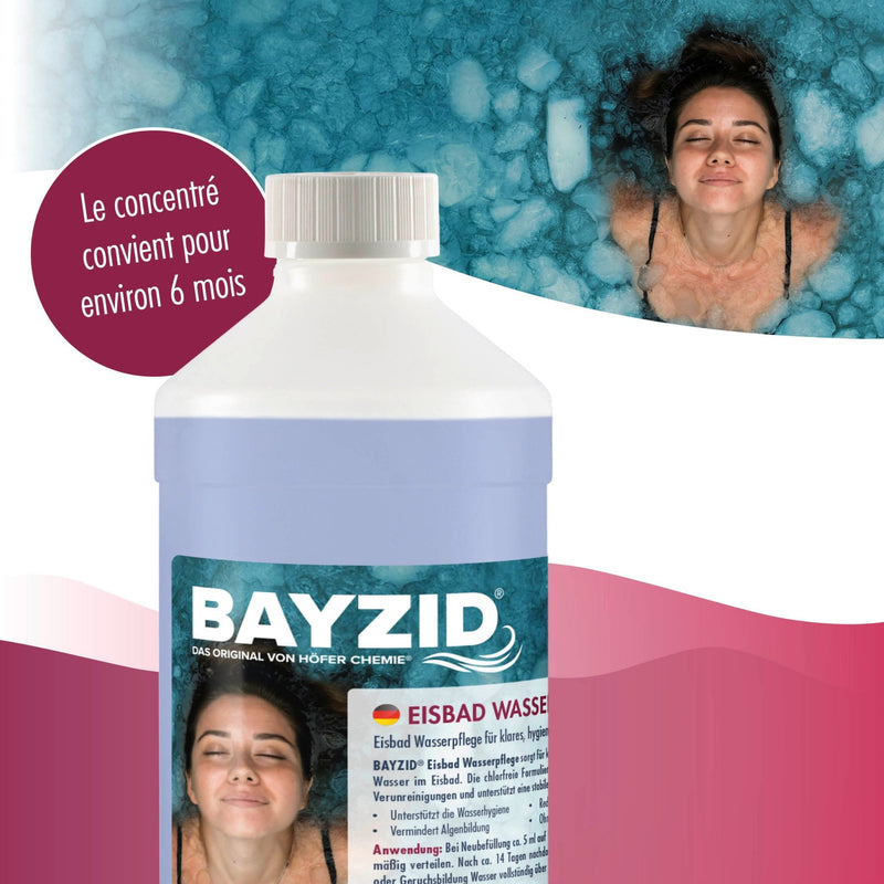 1 L BAYZID® Eisbad Wasserpflege Chlorfrei - Höfer Chemie GmbH
