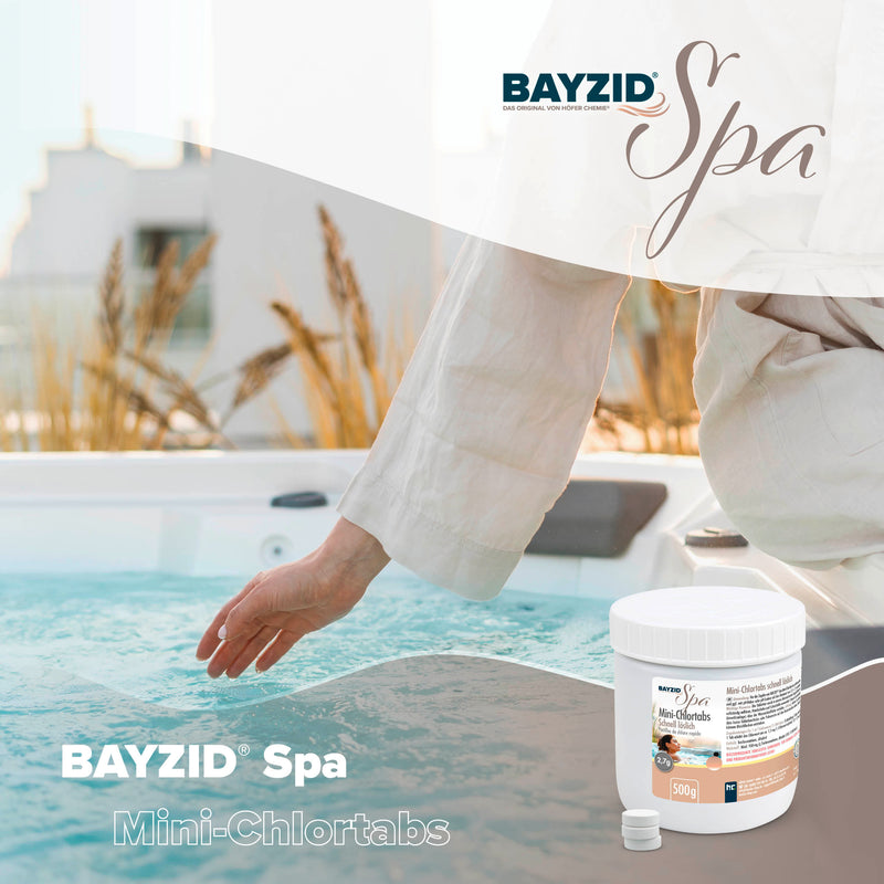 500 g BAYZID® SPA Mini - Chlortabs 2,7 g schnell löslich - Höfer Chemie GmbH