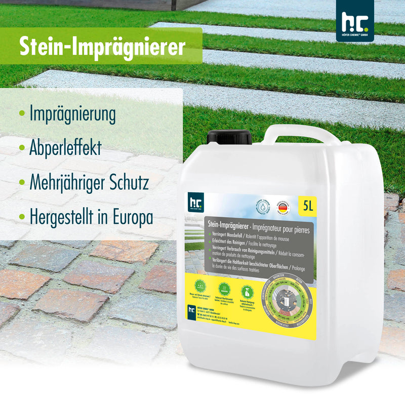 5 L Höfer Chemie® Steinimprägnierung in Kanister - Höfer Chemie GmbH