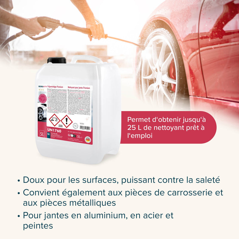 MICROACTIV® Nettoyant jantes concentré Premium 5 L