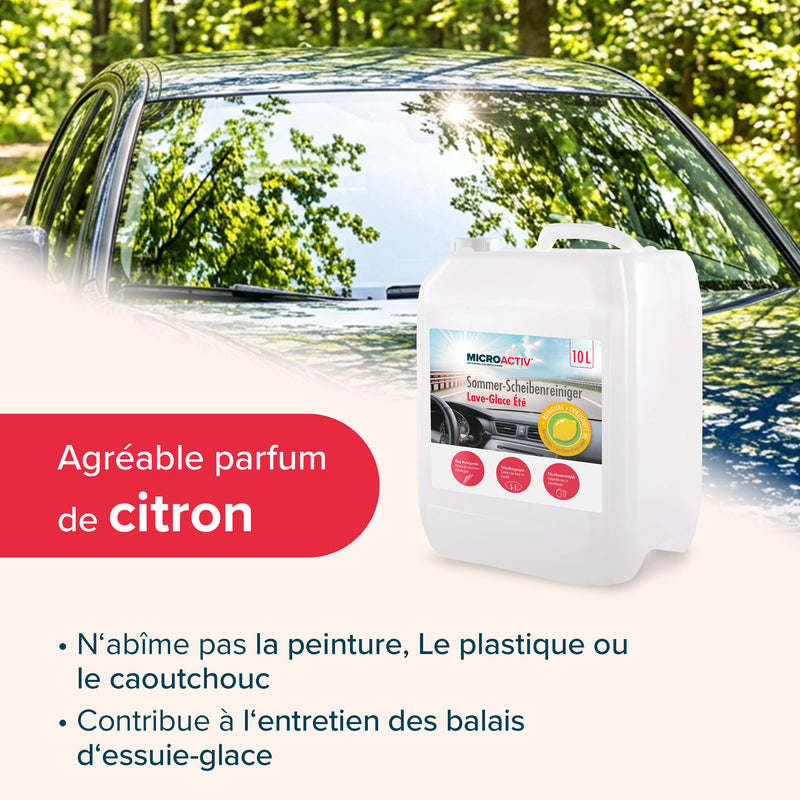 10 L MICROACTIV® Lave-glace été prêt à l’emploi