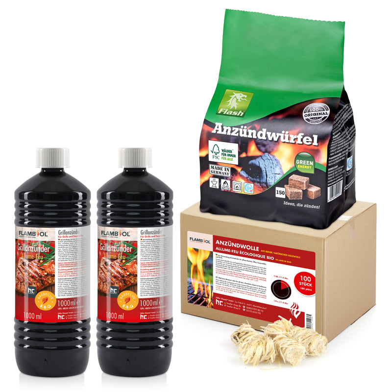FLAMBIOL® Grillanzünder-Set