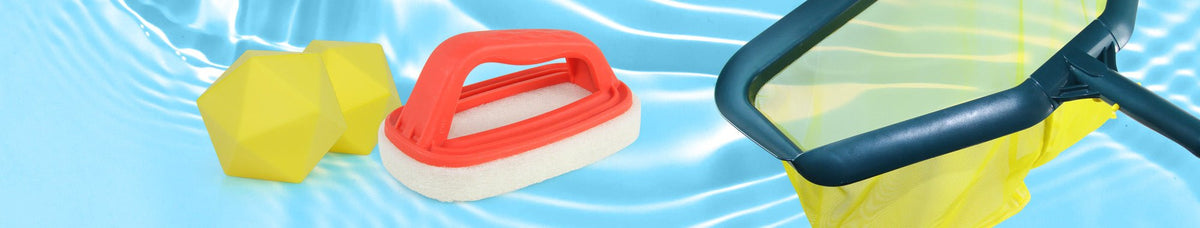 Poolpflege Zusatzprodukte
