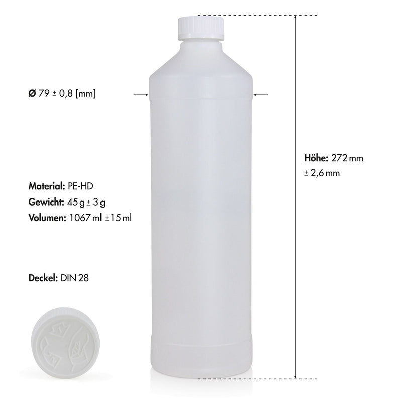 1 L Höfer Chemie® Isopropanol 70% in Flaschen - Höfer Chemie GmbH