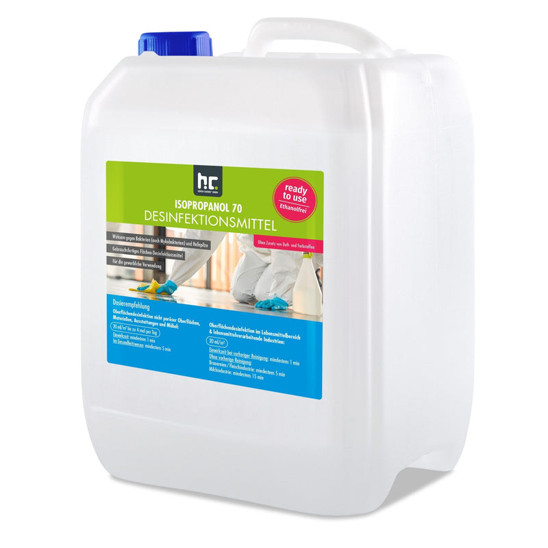 10 L Isopropanol 70 - Desinfektionsmittel für Oberflächen - Höfer Chemie GmbH