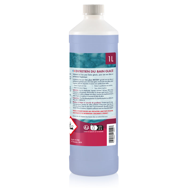 1 L BAYZID® Eisbad Wasserpflege Chlorfrei