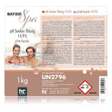 1 kg BAYZID® SPA pH Minus flüssig 14,9% - Höfer Chemie GmbH