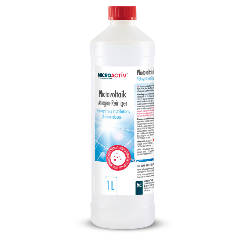 1 L MICROACTIV® Photovoltaik Anlagen Reiniger