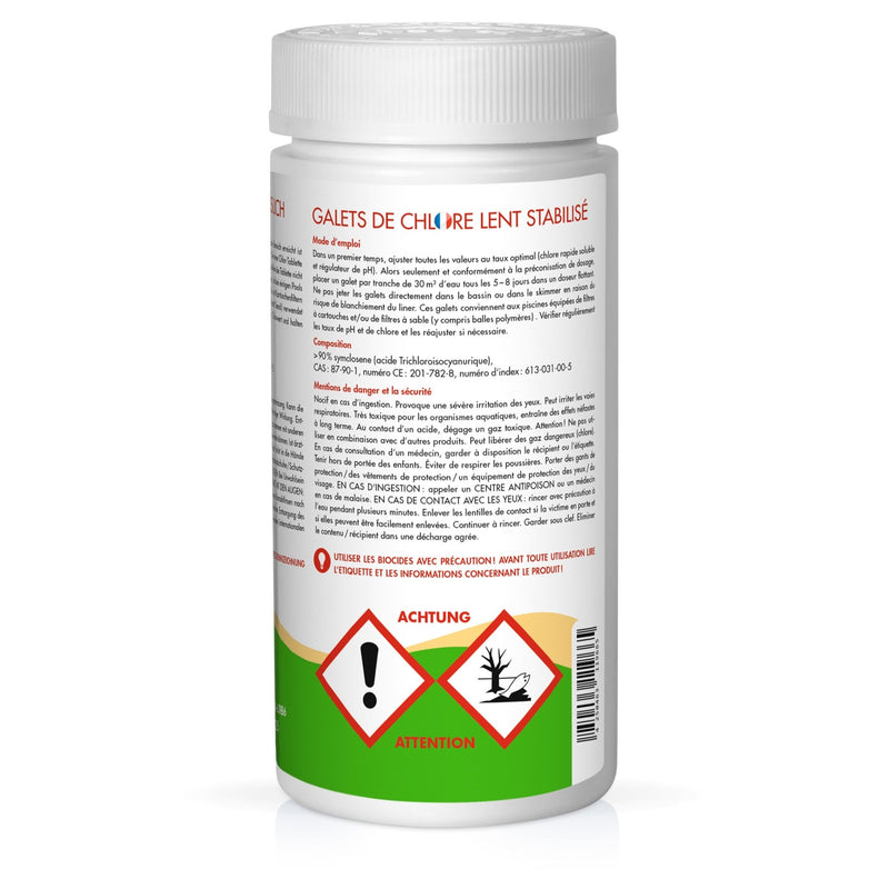 1 kg BAYZID® Chlortabs 200g langsam löslich - Höfer Chemie GmbH