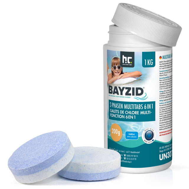 1 kg BAYZID® 2 - Phasen - Multitabs 200g 6in1 - Höfer Chemie GmbH