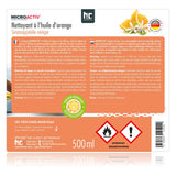 500 ml Microactiv® Orangenöl Reiniger Konzentrat in Flasche - Höfer Chemie GmbH