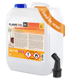 Bioéthanol 96,6% FLAMBIOL® pour cheminées en bidon de 5 L