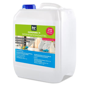 5 L Isopropanol 70 - Desinfektionsmittel für Oberflächen - Höfer Chemie GmbH
