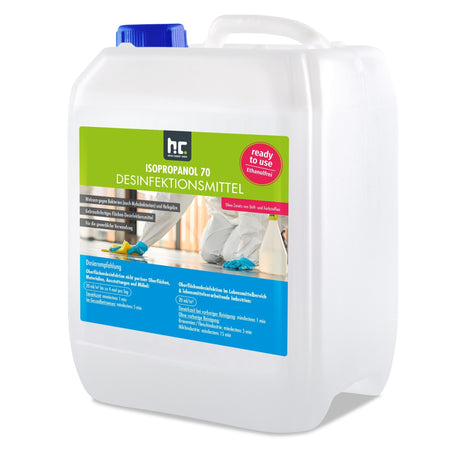 5 L Isopropanol 70 - Desinfektionsmittel für Oberflächen - Höfer Chemie GmbH