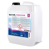 5 L BAYZID® Poolclear - Trübungsbeseitigung für Pool-Filter mit Kartuschen & Filterballs - Höfer Chemie GmbH