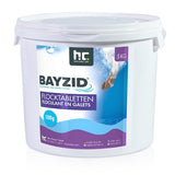 5 kg BAYZID® Flocktabletten für Pools in Eimer - Höfer Chemie GmbH