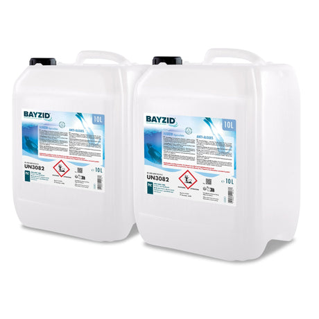 10 L BAYZID® Algizid Algenverhütung für Pools in Kanister - Höfer Chemie GmbH