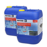 25 kg BAYZID® Chlor 13% flüssig für Pools in Kanister - Höfer Chemie GmbH