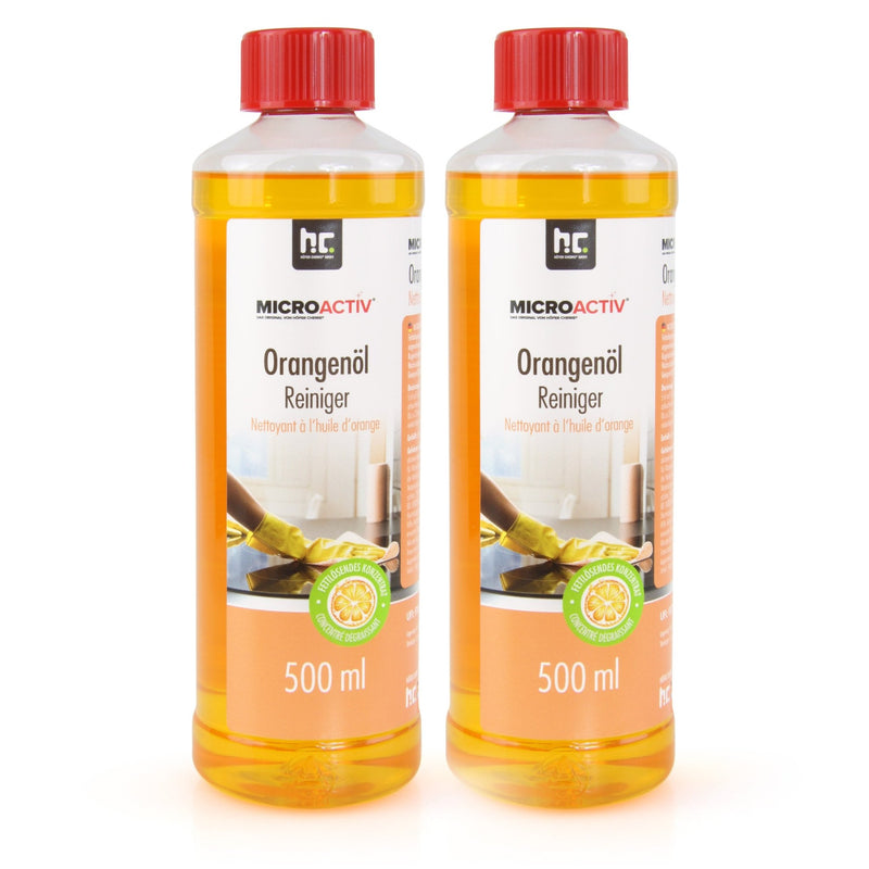 500 ml Microactiv® Orangenöl Reiniger Konzentrat in Flasche - Höfer Chemie GmbH