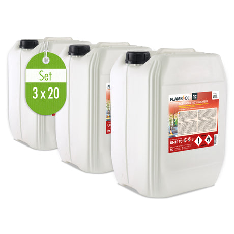 20 L FLAMBIOL® Bioethanol 100% Hochrein