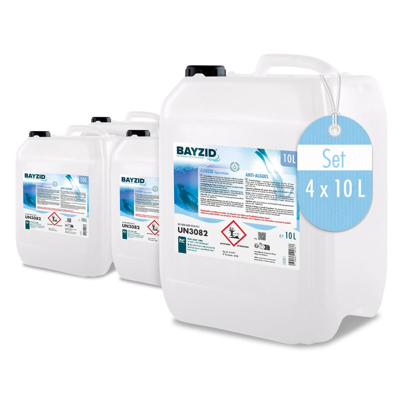 10 L BAYZID® Algizid Algenverhütung für Pools in Kanister - Höfer Chemie GmbH