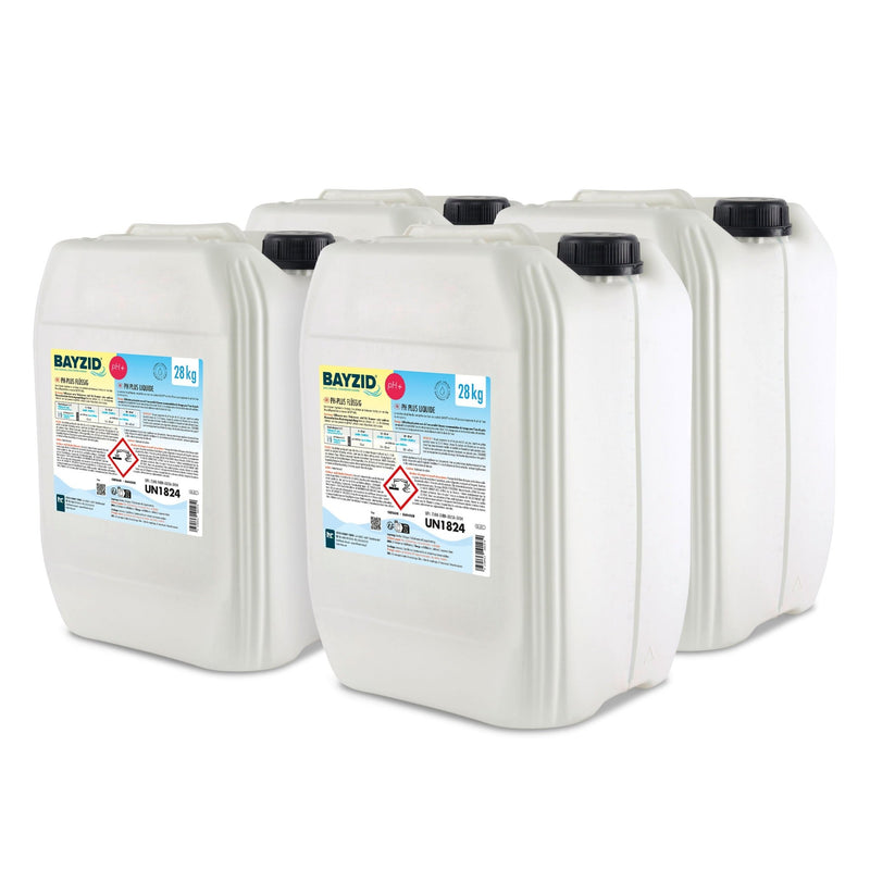 28 kg BAYZID® pH Plus flüssig für Pools in großen Kanistern - Höfer Chemie GmbH