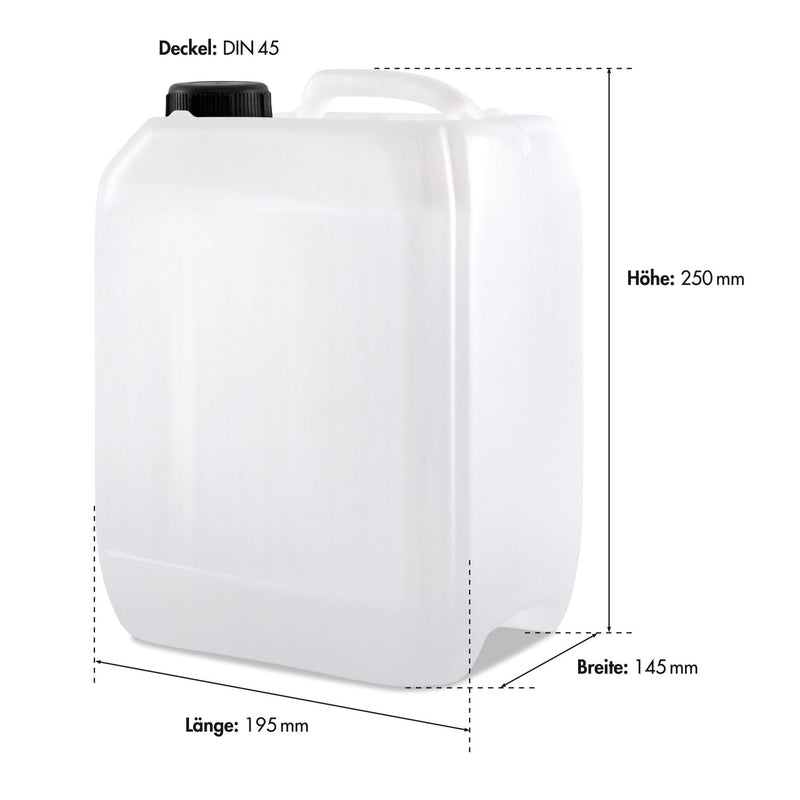 5 L FLAMBIOL® Bioethanol Hochrein 100 % rauch - und rußfrei in Kanistern - Höfer Chemie GmbH