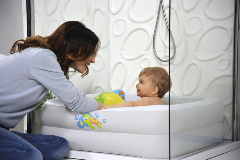 Up, In & Over™ Baby Duschbadewanne 86 x 86 x 25 cm - Höfer Chemie GmbH