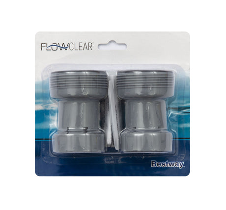 Bestway Schlauchadapter 38 mm - 32 mm, Doppelpack