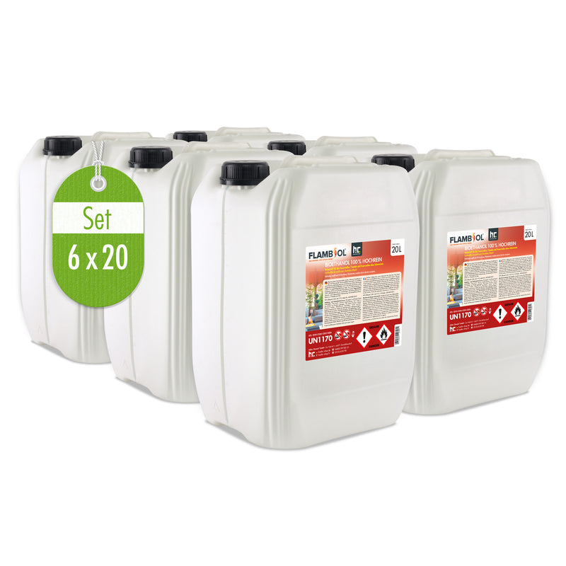 20 L FLAMBIOL® Bioethanol 100% Hochrein