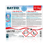12,5 kg BAYZID® Chlor 13% flüssig für Pools in Kanister - Höfer Chemie GmbH