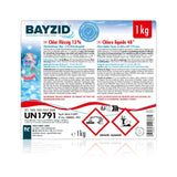 1 kg BAYZID® Chlor 13% flüssig für Pools - Höfer Chemie GmbH