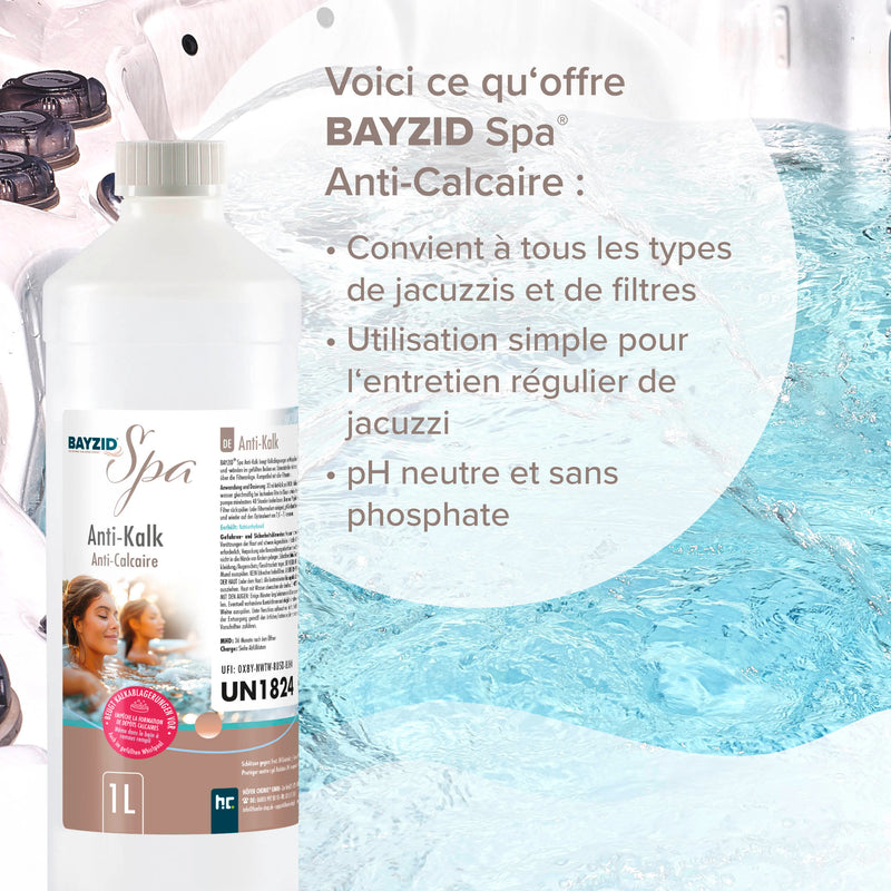 1 L BAYZID® SPA Anti-Kalk für Whirlpools - Höfer Chemie GmbH