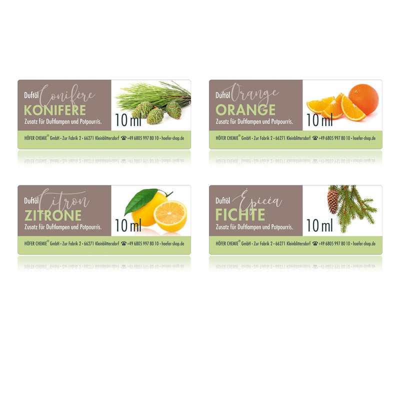 4 x 10 ml BAYZID® SPA geurolieset nr. 1