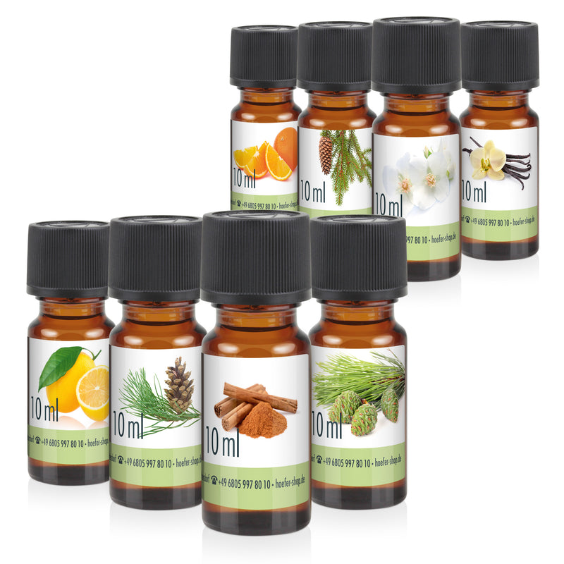 8 x 10 ml BAYZID® SPA Duftöl-Set Nr. 5